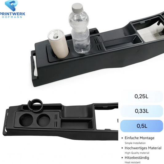 Mercedes W201 Getränkehalter Cupholder 190 190E mit Fach