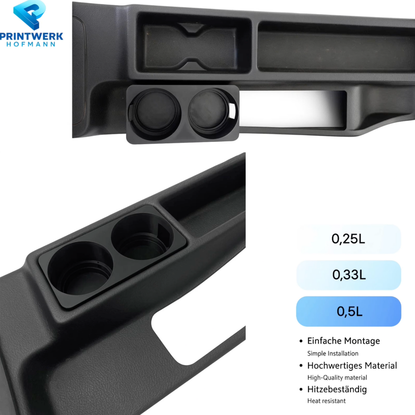 BMW E36 Cabrio/Compact Getränkehalter