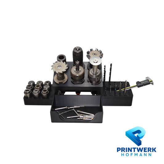 Werkzeughalter SK30 ISO30 CNC Halter ABS mit Einsätzen Bohrer Fräser Set