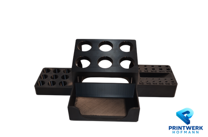 Werkzeughalter SK40 ISO40 CNC Halter ABS mit Einsätzen Bohrer Fräser Set