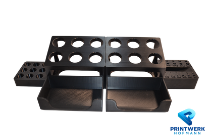 Werkzeughalter SK40 ISO40 CNC Halter ABS mit Einsätzen Bohrer Fräser Set