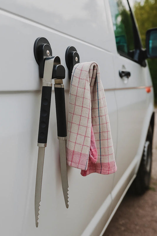 Magnetische Haken im 2er Set - Für Autos, Camper Campingzubehör