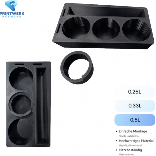 Getränkehalter & Handyhalter passend für Mercedes W124 W114 W115 E-Klasse