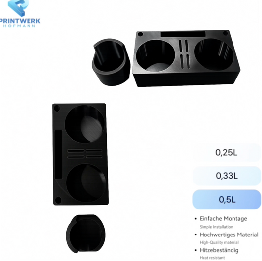 Mercedes W212 S212 Getränkhalter mit Handyhalterung