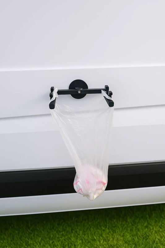 Magnet Müllsackhalter – Halterung für Camping, Auto, Van & Outdoor Einsatz
