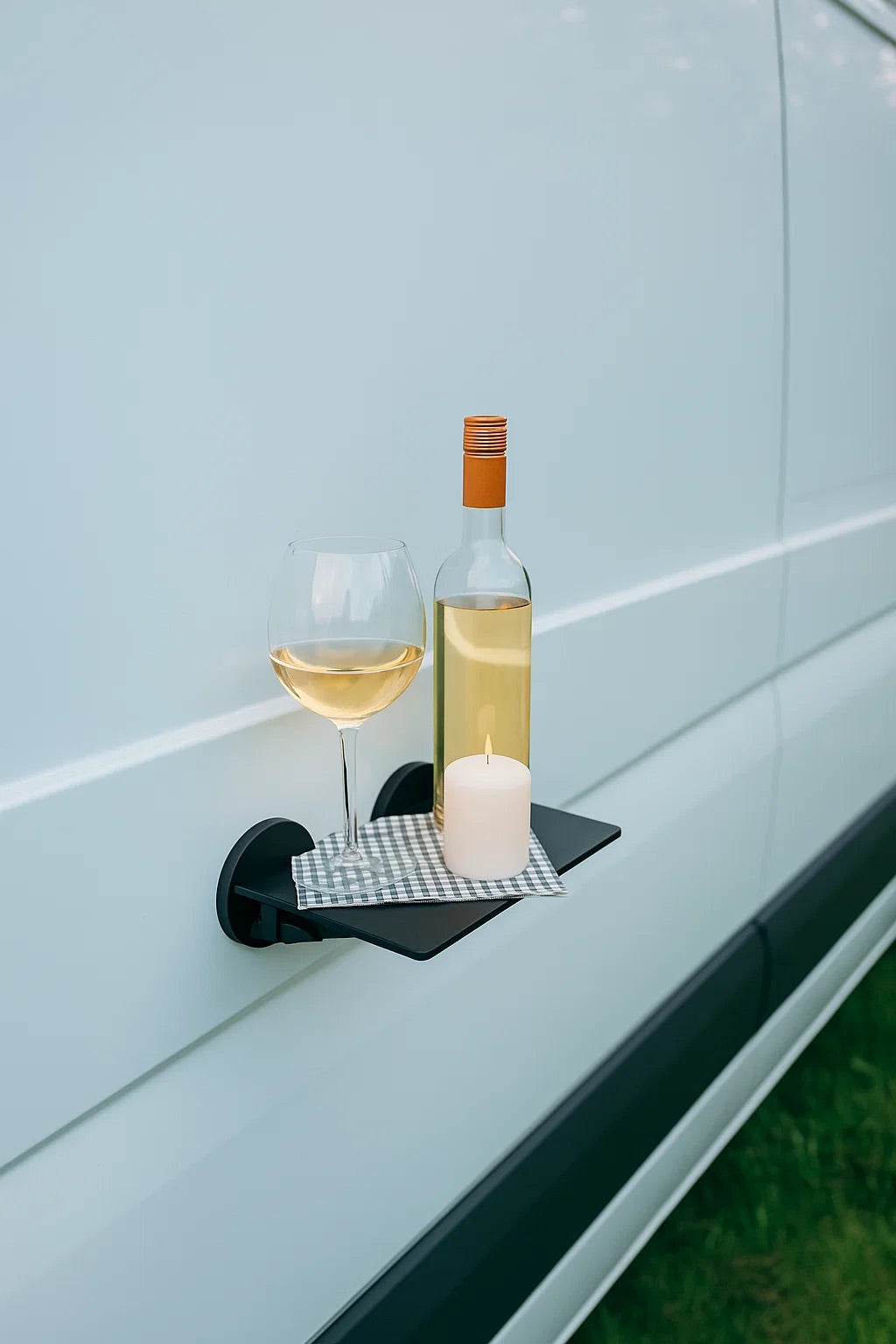 3-in-1 Magnethalter für Camping – Tisch, Müllsackhalter & Wäscheleine fürs Auto