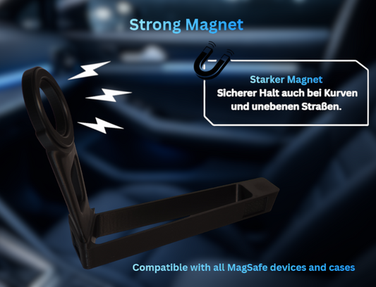 Handyhalterung für Golf 8 kompatible mit MagSafe – Magnet iPhone Auto Halter