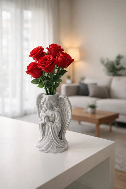 Skulpturale Engel-Vase – modernes Design, zeitlose Dekoration, wasserdicht