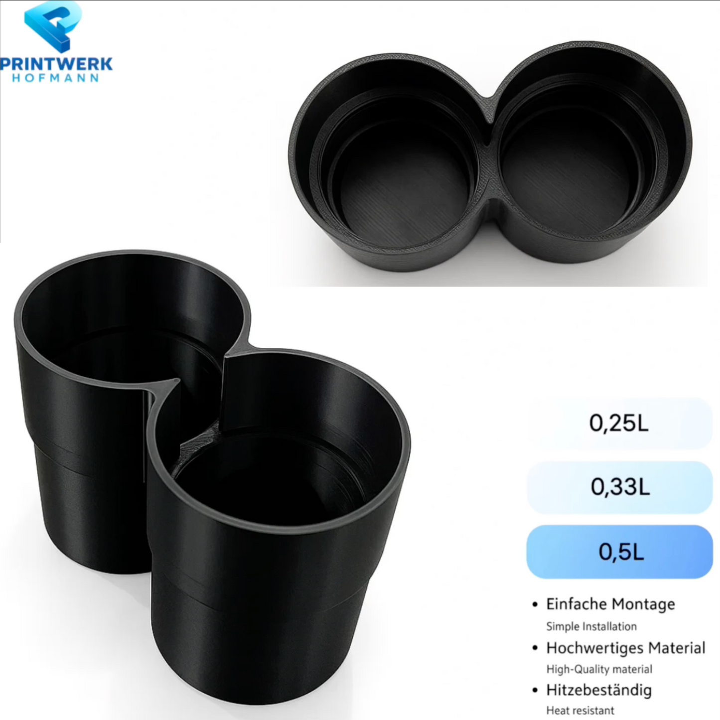 VW Polo 9N3 Getränkehalter